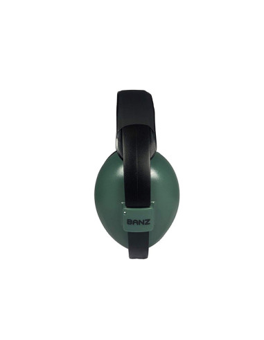 Casti Antifoane Copii Mini, Banz Bubzee, 3 - 36 Luni - Dark Green