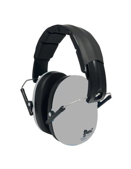 Casti Antifoane, Protectie Auz, Copii 3-10 ani, Banz Kidz - Grey (gri)
