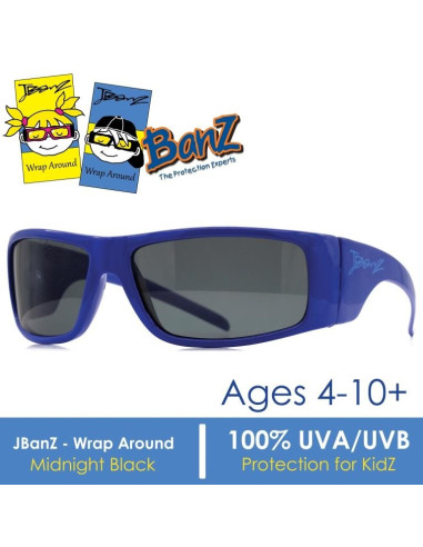 Baby Banz Ochelari J-Banz Wraparound Albastri