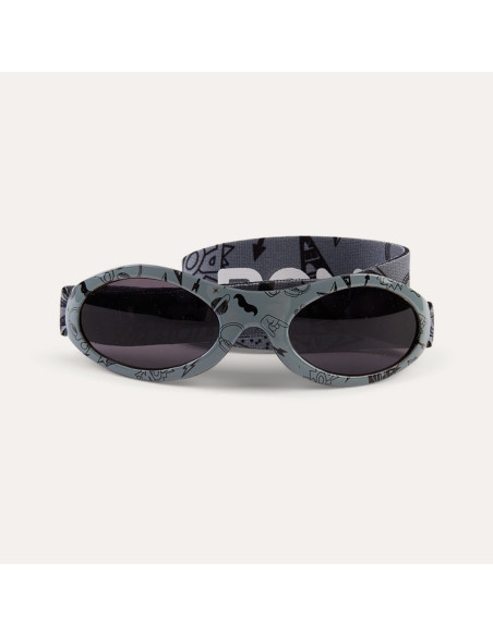Casti Antifoane + Ochelari, Combo Pack, Baby Banz, 3 ~ 24 luni - Grafiti