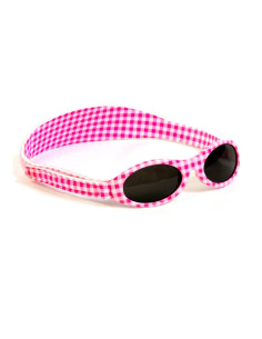 Baby Banz Ochelari 0 - 2 ani - Bubzee Pink Check