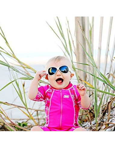 Ochelari Soare Bebe 2 - 5 ani Retro Oval Pink
