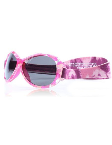 Ochelari Soare Bebe 2 - 5 ani Retro Oval Pink Diva