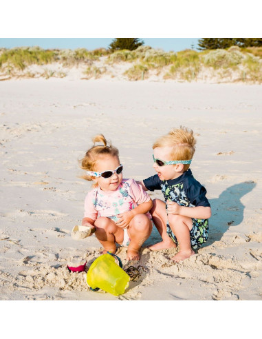 Banz Bubzee Ochelari de soare 2-5 ani, Green Confetti